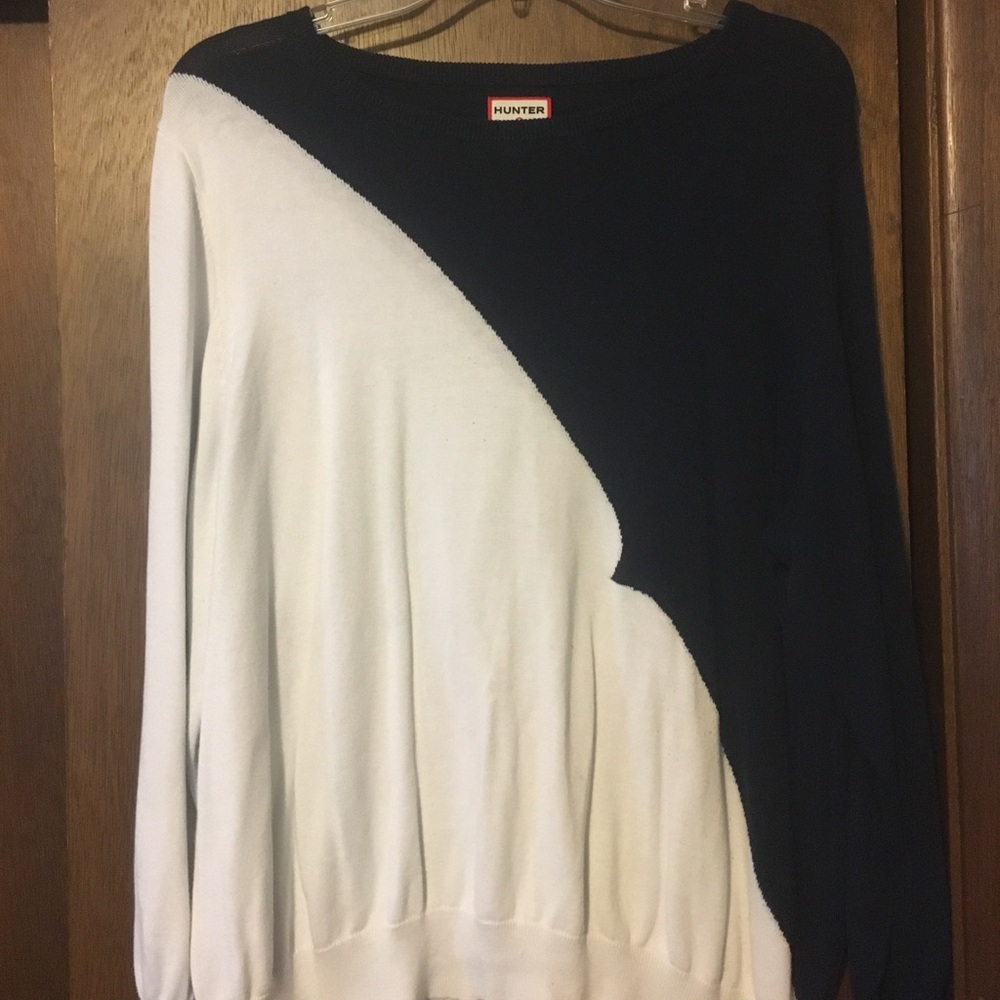 Hunter for Target size 3x navy and white sweater
